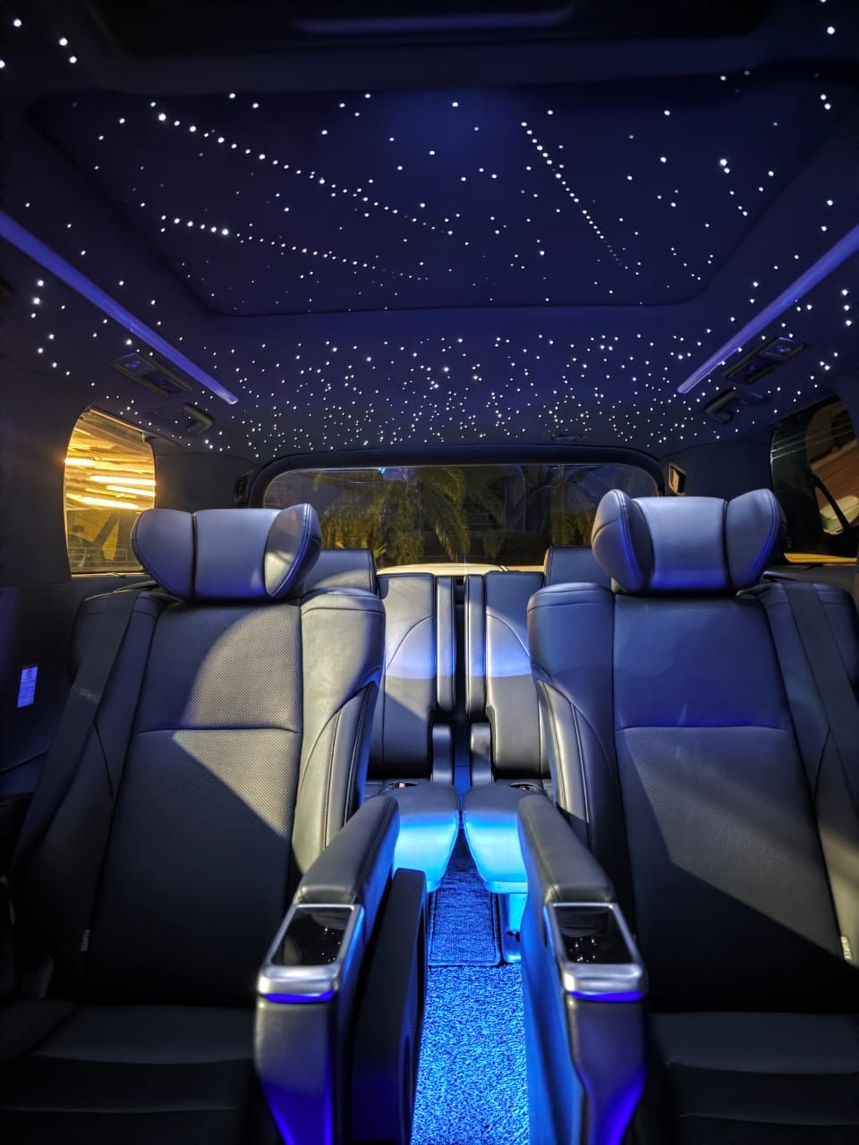 Prestige Drive rear cabin interior